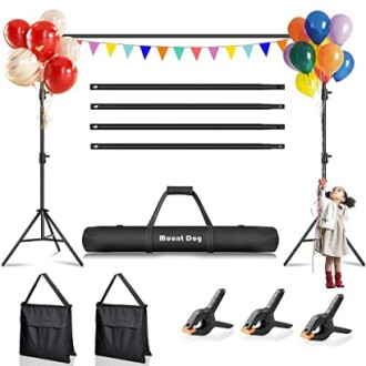 MOUNTDOG Photo Backdrop Stand Kit Review - Premium Studio Background Support System