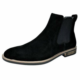 Bruno Marc Men's Suede Leather Chelsea Ankle Dress Boots Review: Stylish & Comfortable Choice